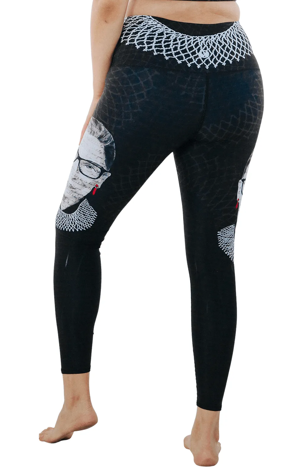 Notorious RBG Printed Yoga Leggings