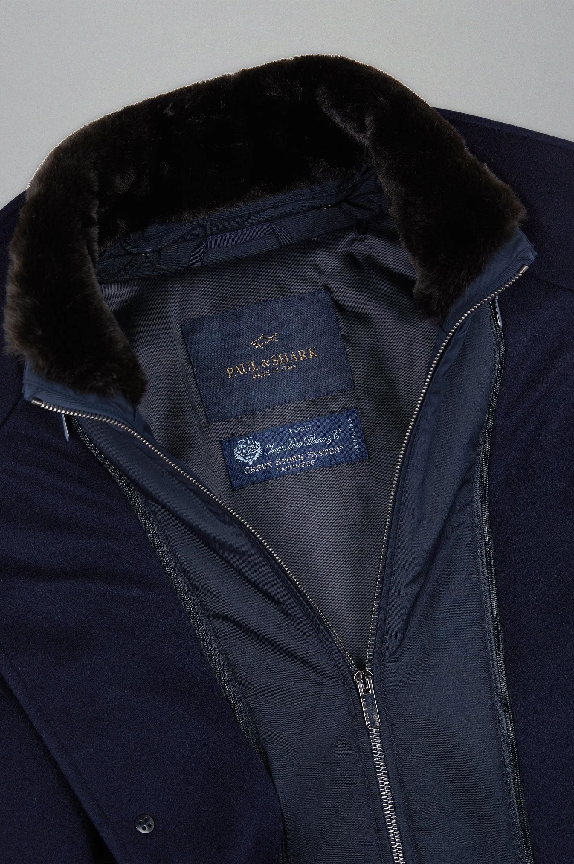 Paul & Shark - Manteau de cachemire Loro Piana Storm System