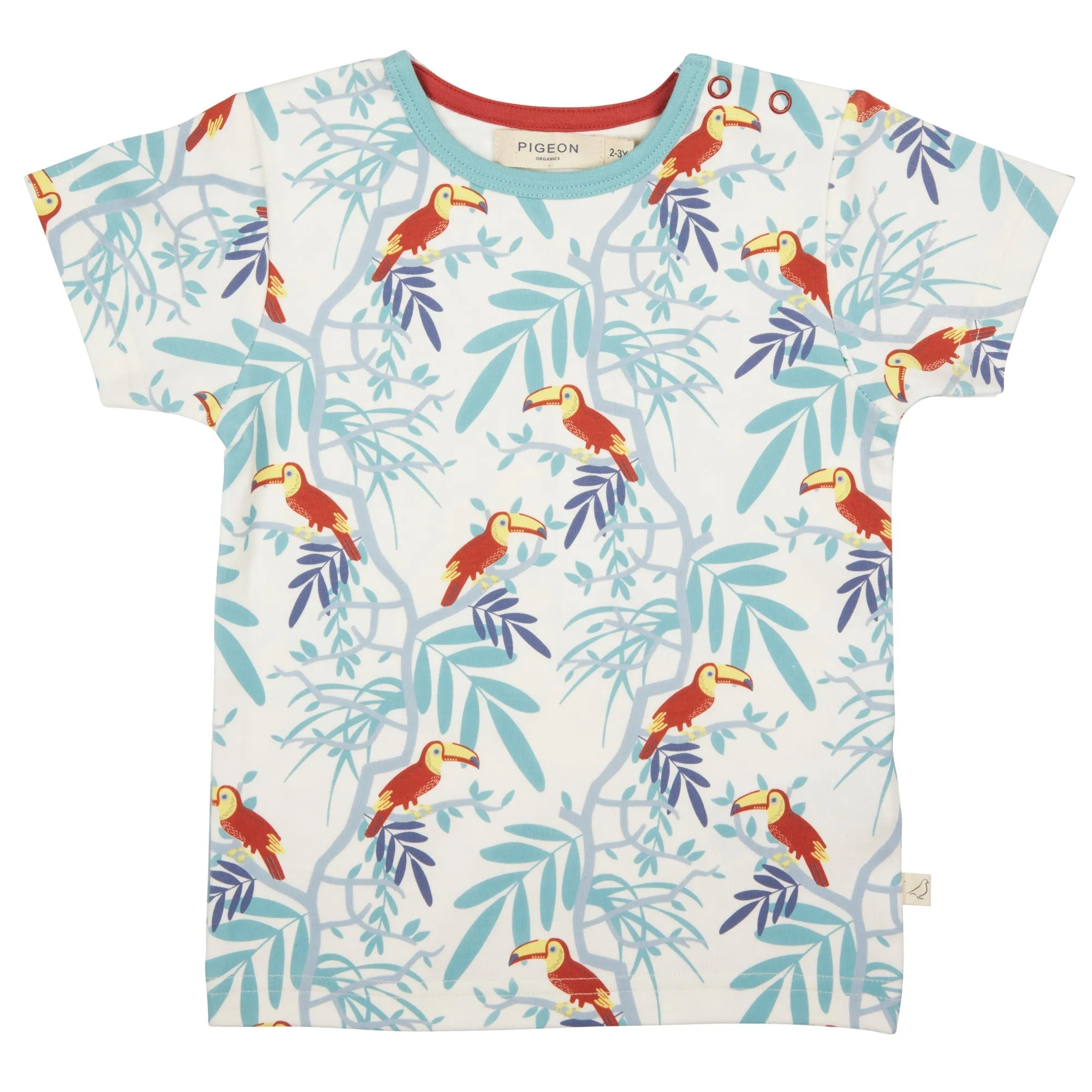 Pigeon Organics Orange Toucans T-shirt