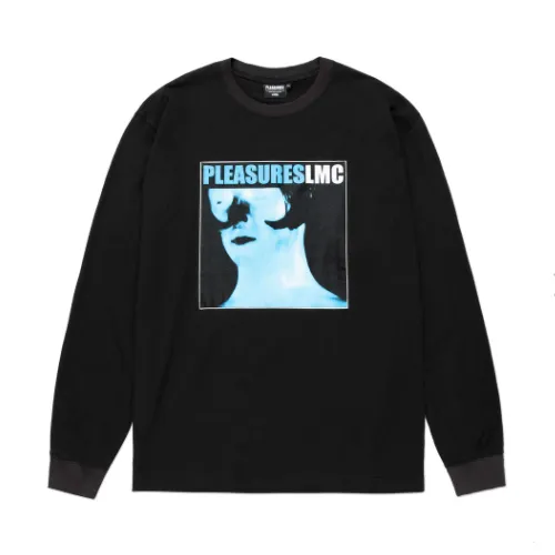 PLEASURES  |Unisex Street Style Collaboration Long Sleeves