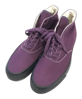 [Pre-owned] HOMME PLISSE ISSEY MIYAKE CANVAS DECK SHOES-HI HP04-AJ001