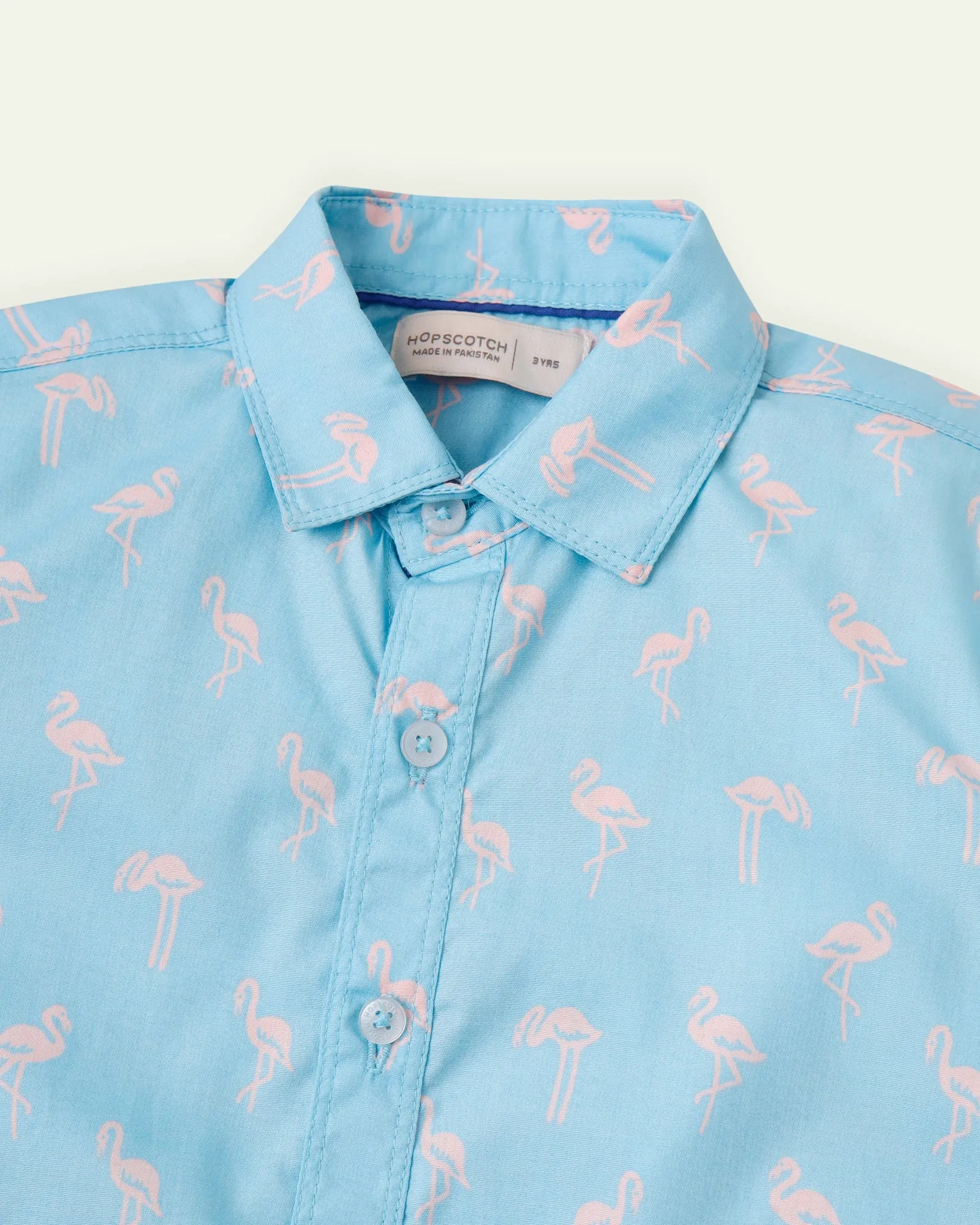 Printed Flamingo Shirt