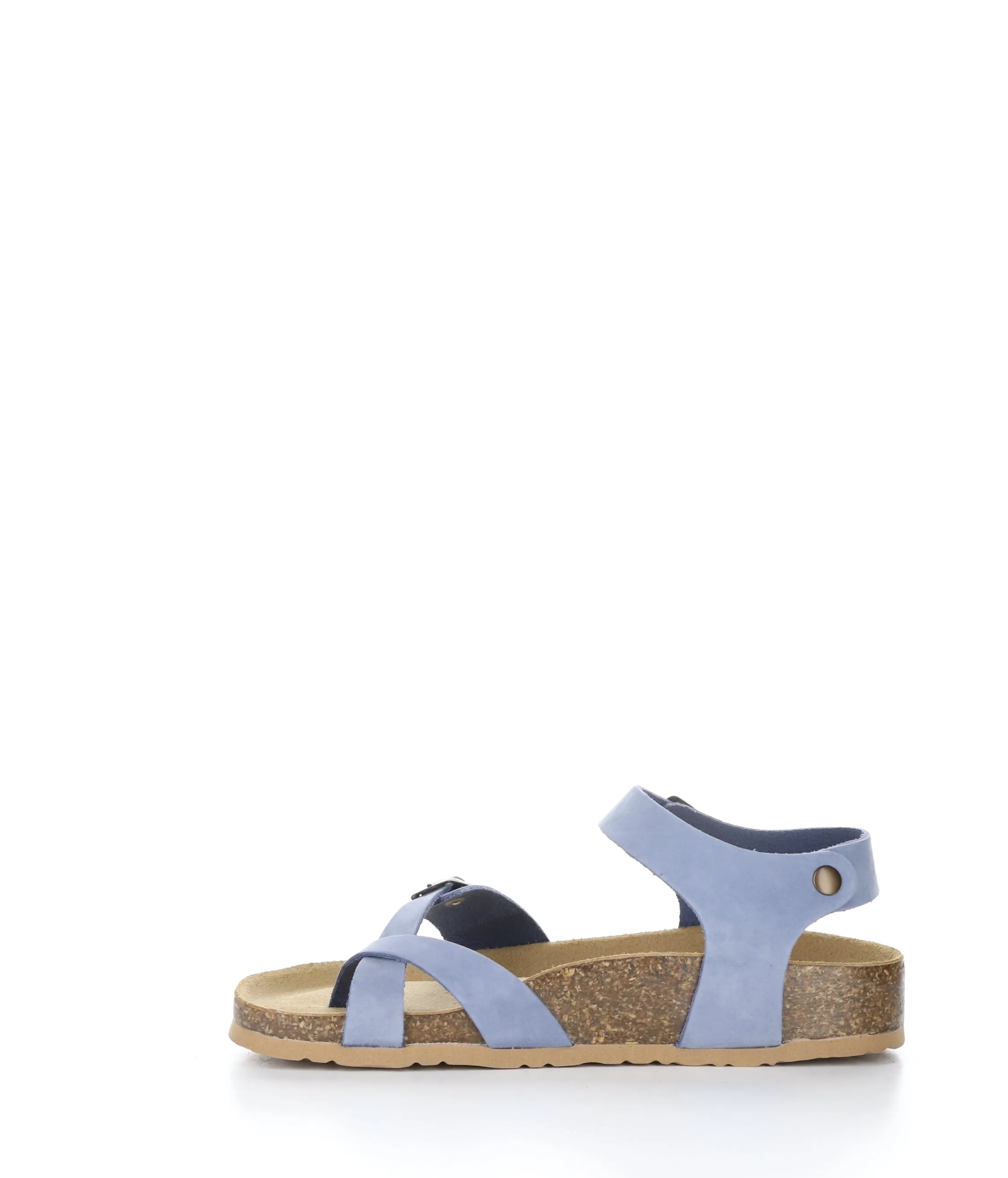 PRIOR SERENTIY BLUE Buckle Sandals