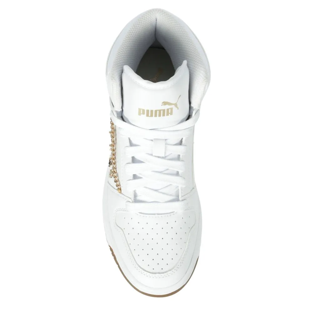 PUMA  GIRLS BIG KID REBOUND LAYUP SNEAKER