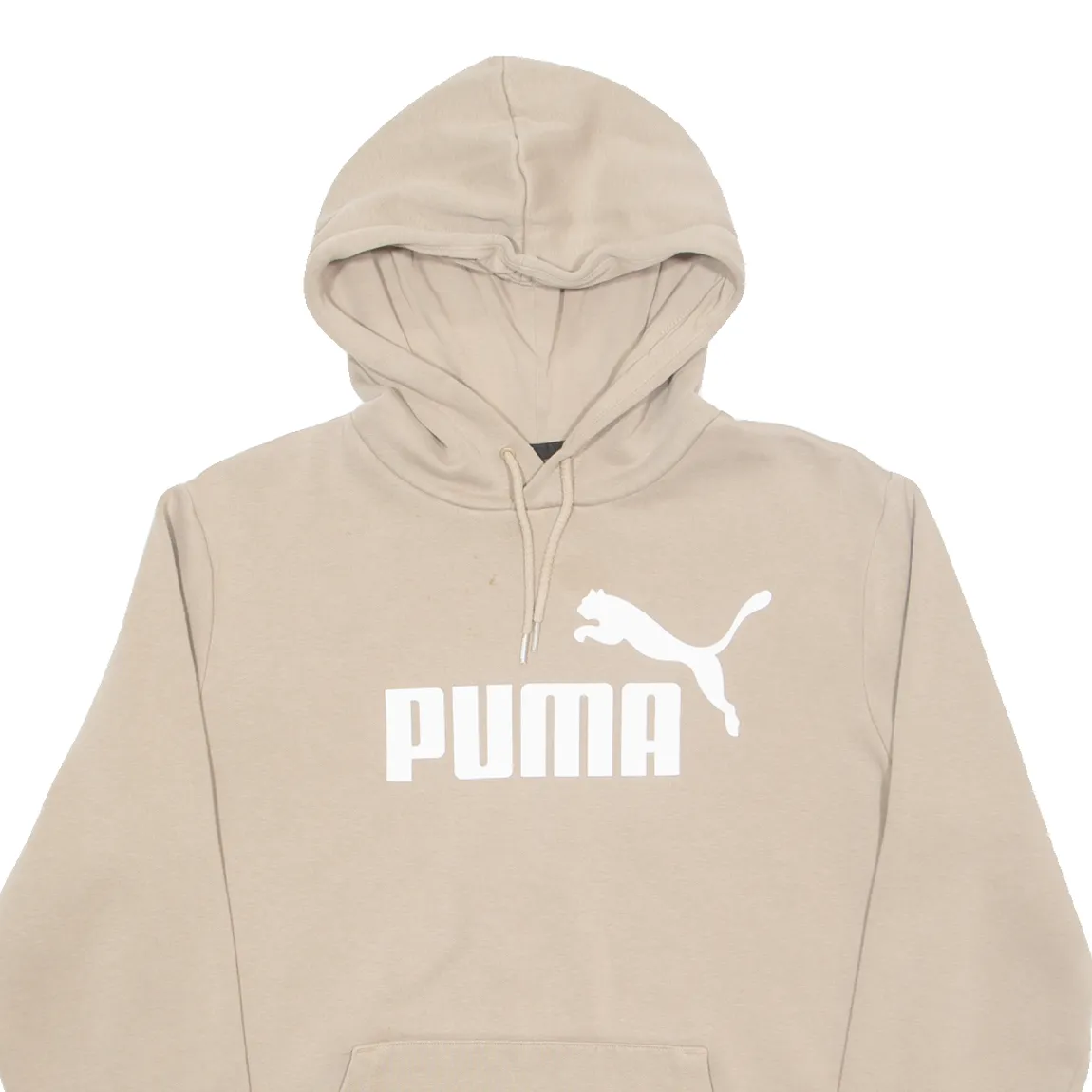 PUMA Mens Beige Hoodie M