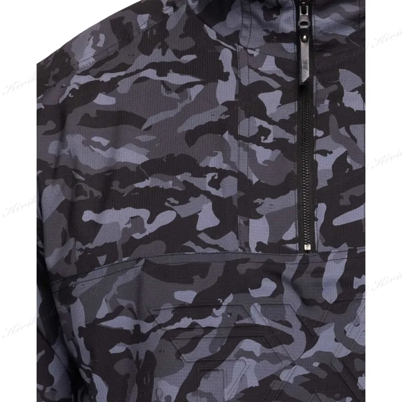 PXG  |Pullovers Camouflage Street Style Long Sleeves Logo Tops