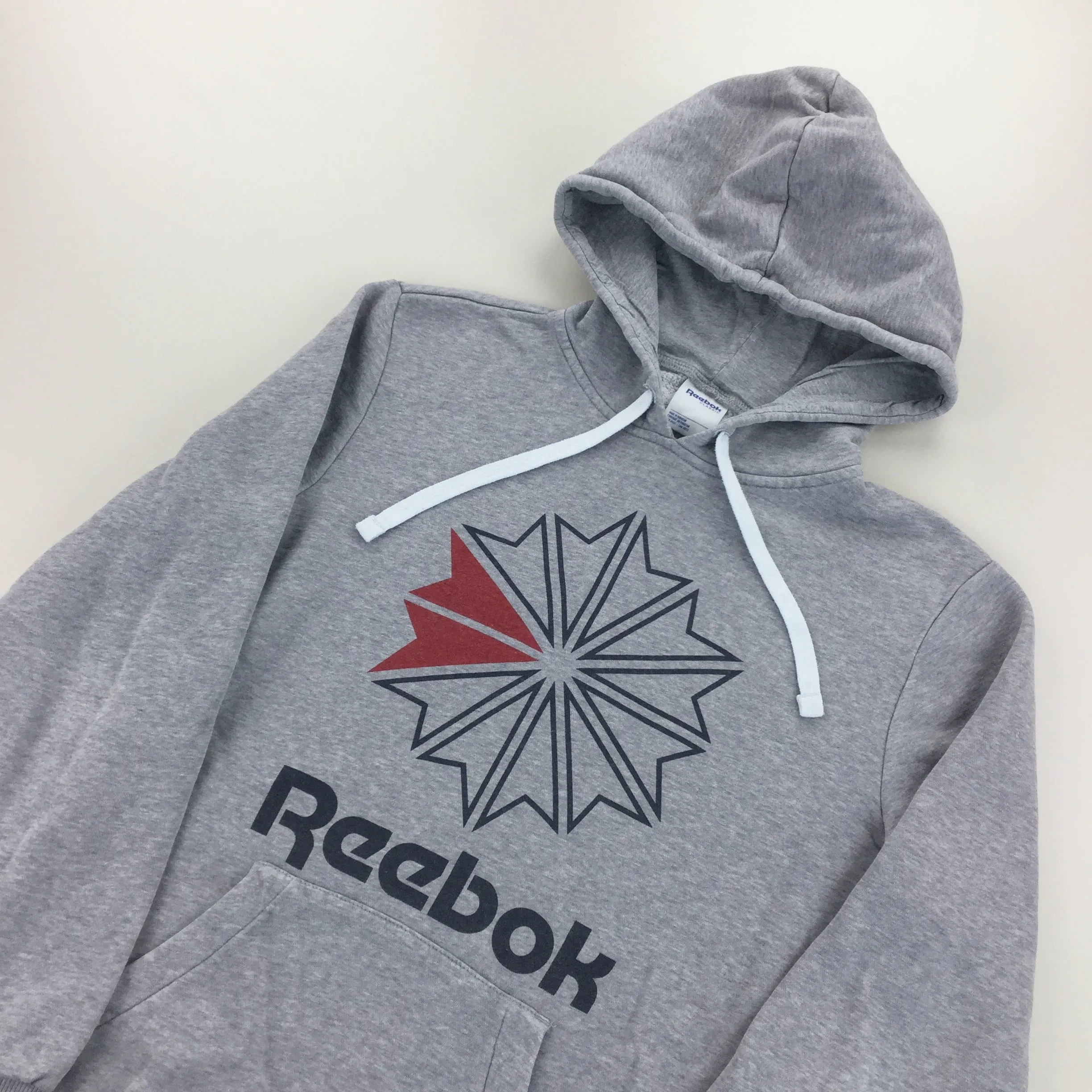 Reebok big Logo Hoodie - Small