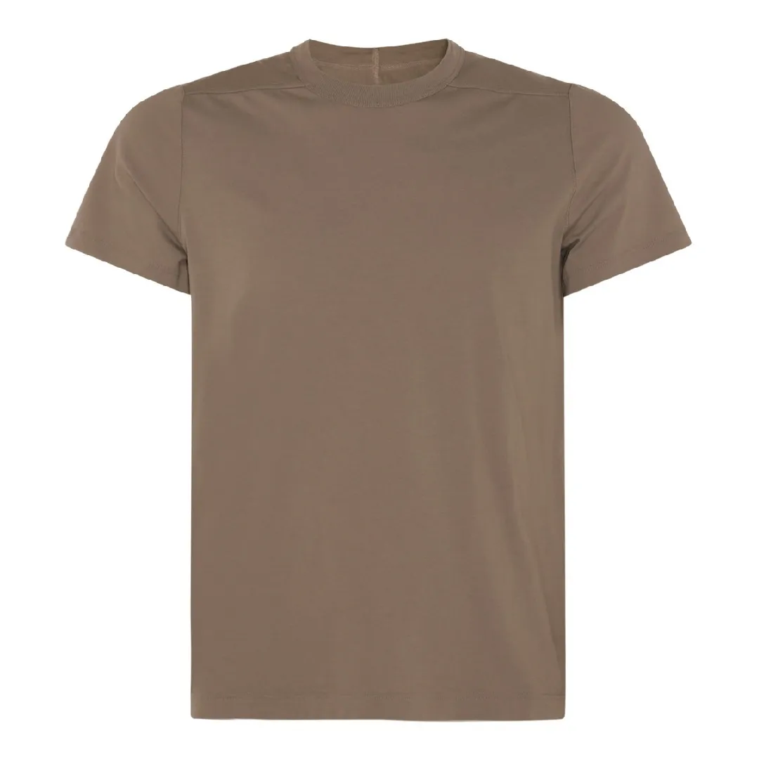 RICK OWENS  |Crew Neck Pullovers Street Style Plain Cotton Short Sleeves