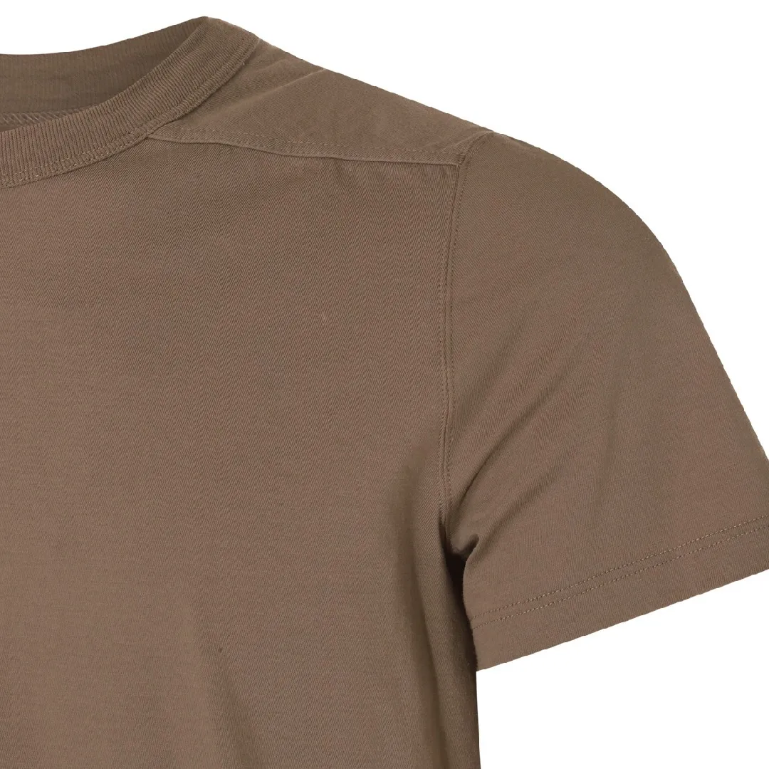 RICK OWENS  |Crew Neck Pullovers Street Style Plain Cotton Short Sleeves