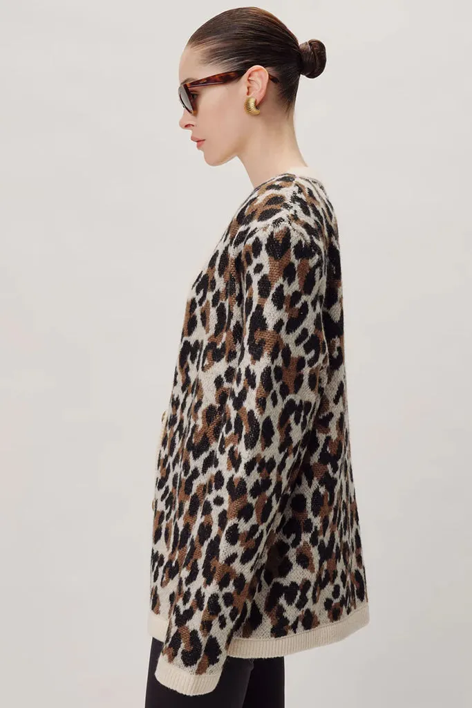 Ronny Kobo - Parmida Cardigan - Leopard