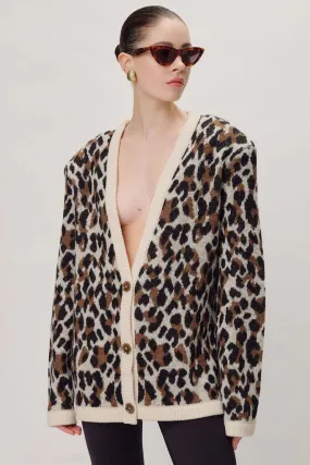 Ronny Kobo - Parmida Cardigan - Leopard