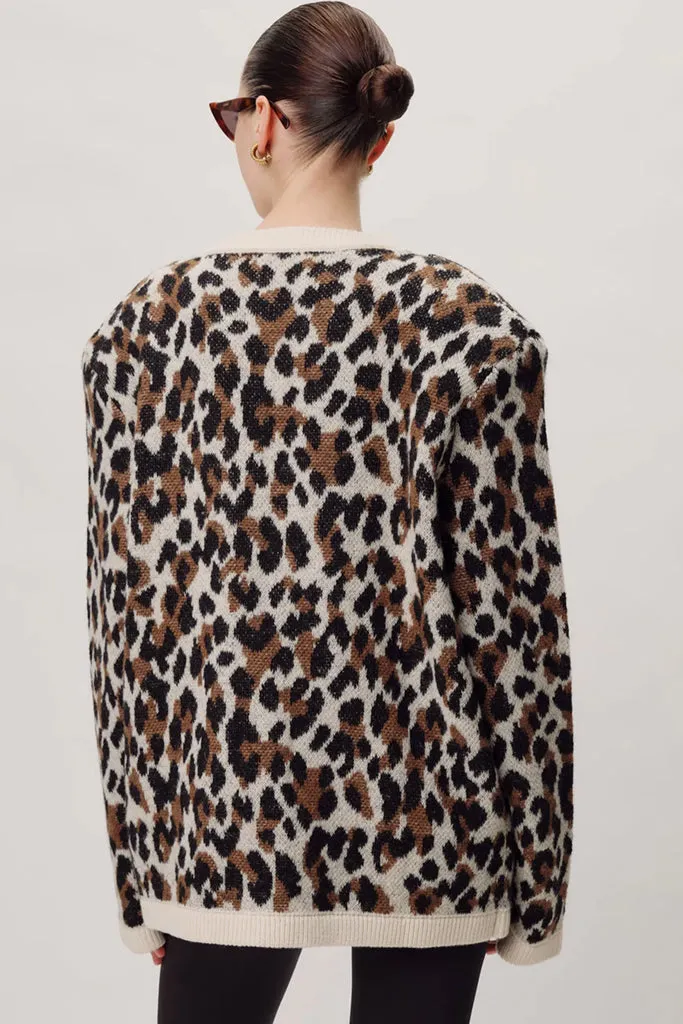 Ronny Kobo - Parmida Cardigan - Leopard