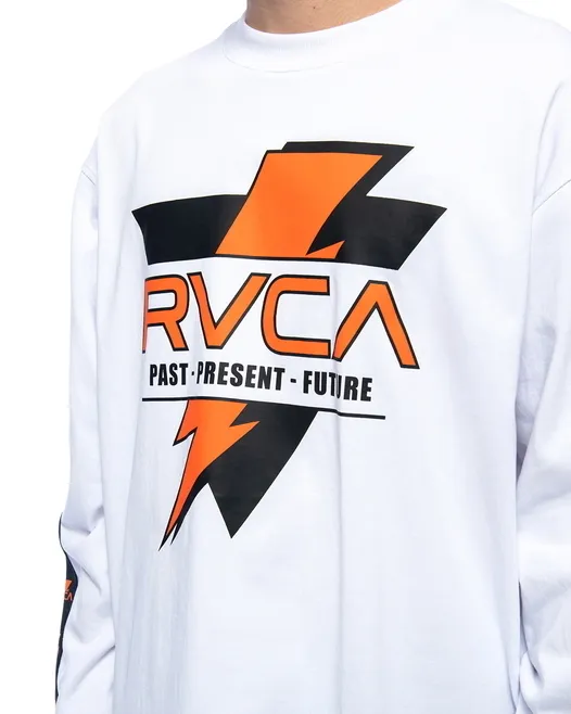 RVCA  |Long Sleeves Plain Long Sleeve T-shirt Logo T-Shirts