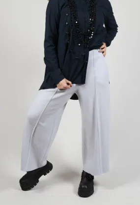 Sagar Wide Leg Trousers in Ice