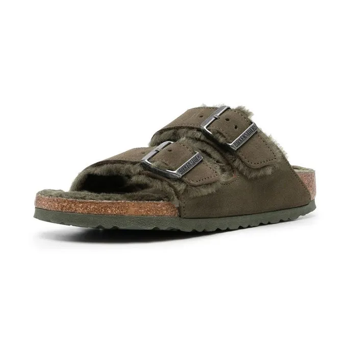 SANDALS ARIZONA SHEARLING Woman Thyme