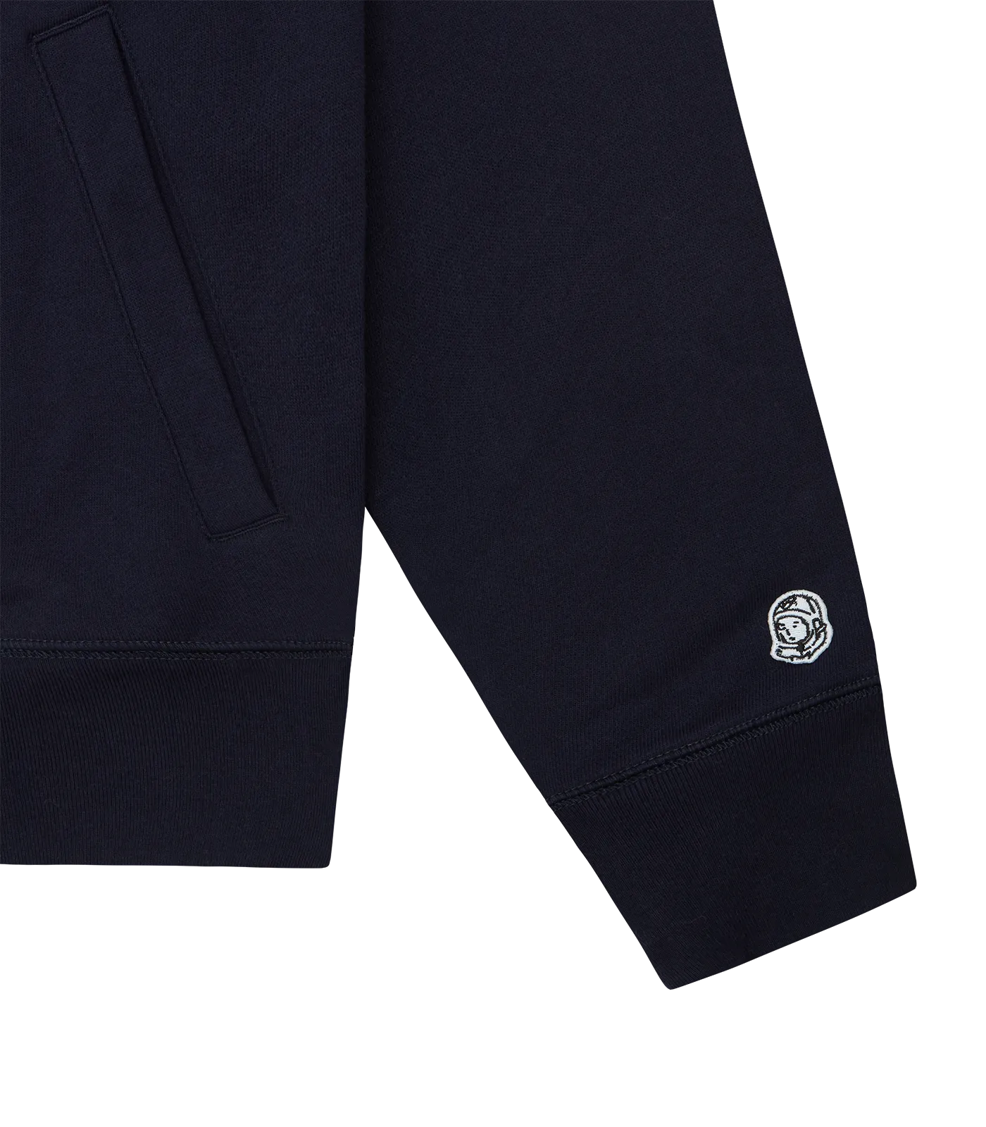 SMALL ARCH LOGO ZIP THROUGH - NAVY