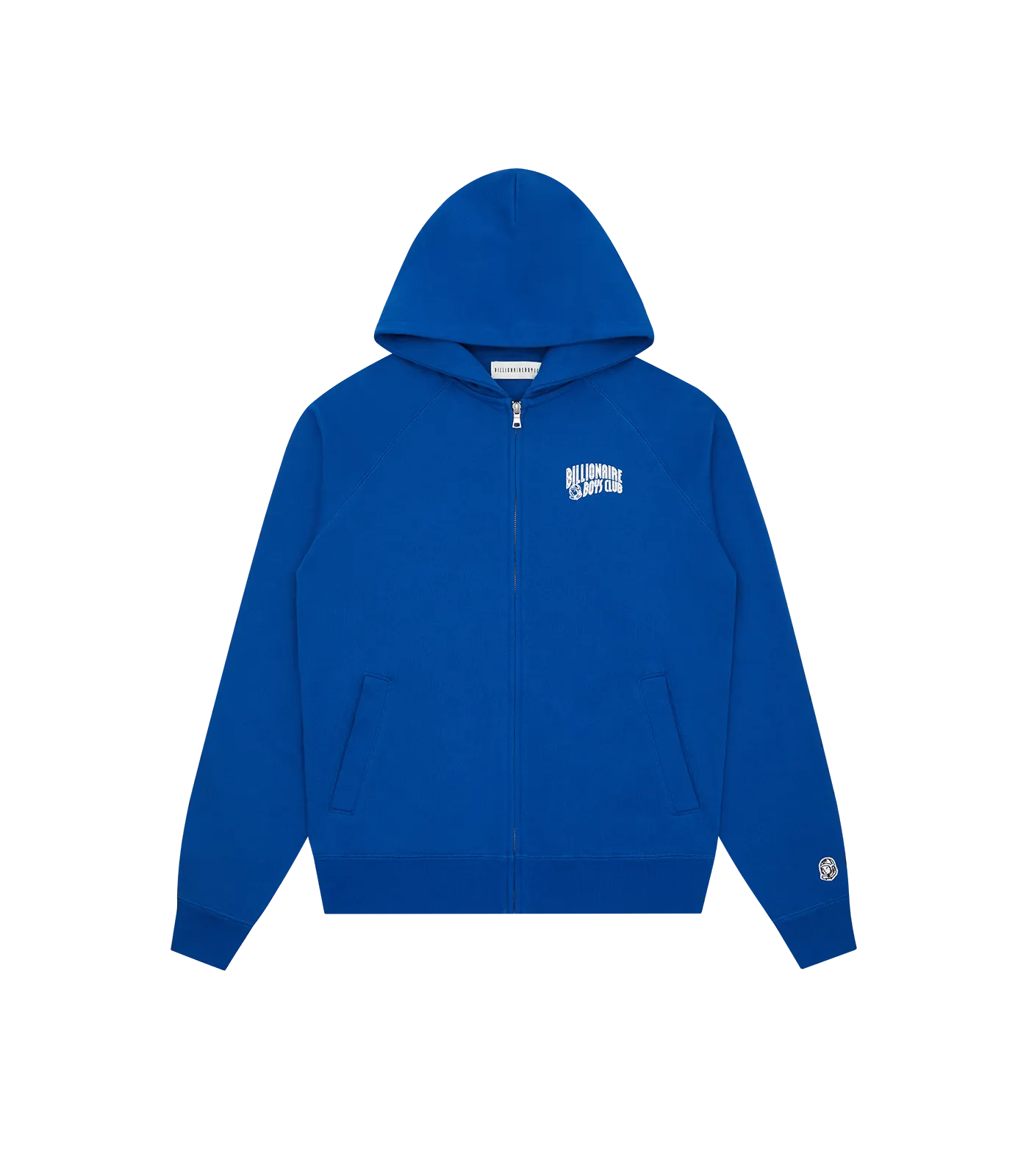 SMALL ARCH LOGO ZIP THROUGH - ROYAL BLUE