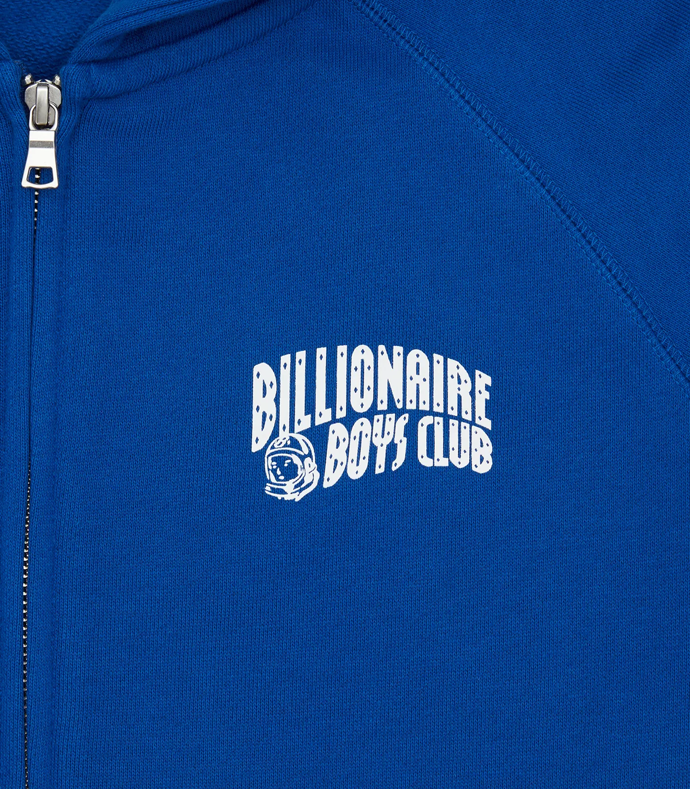 SMALL ARCH LOGO ZIP THROUGH - ROYAL BLUE