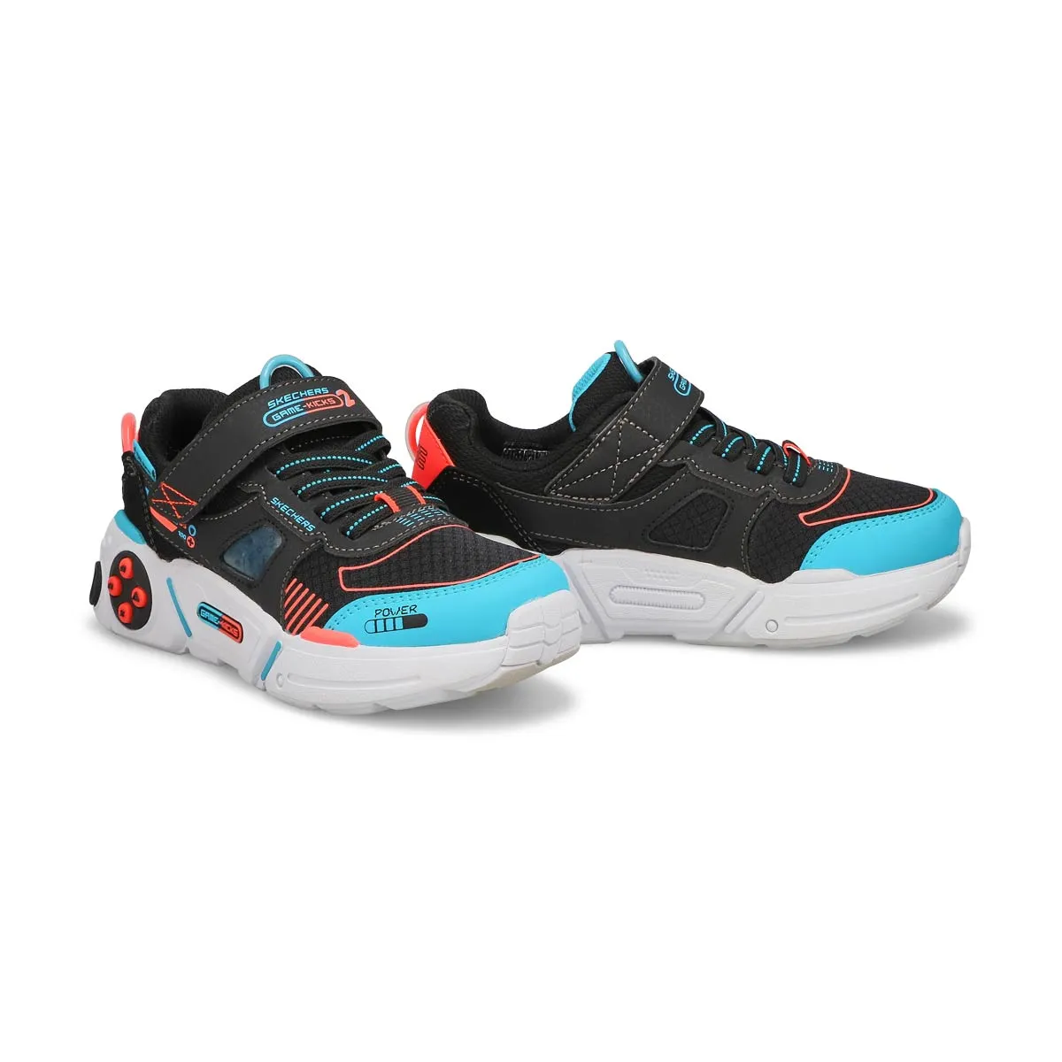 Soft Moc Boys  Gametronix 2.0 Sneaker - Black/Multi