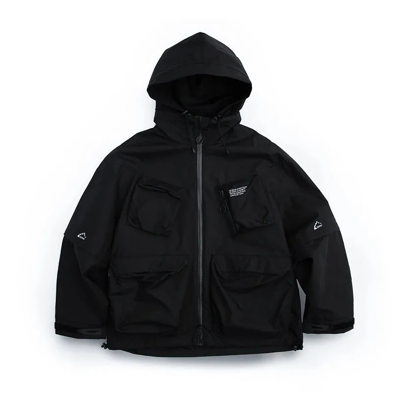 STFK Multi Pocket Zipper Cargo Hoodie