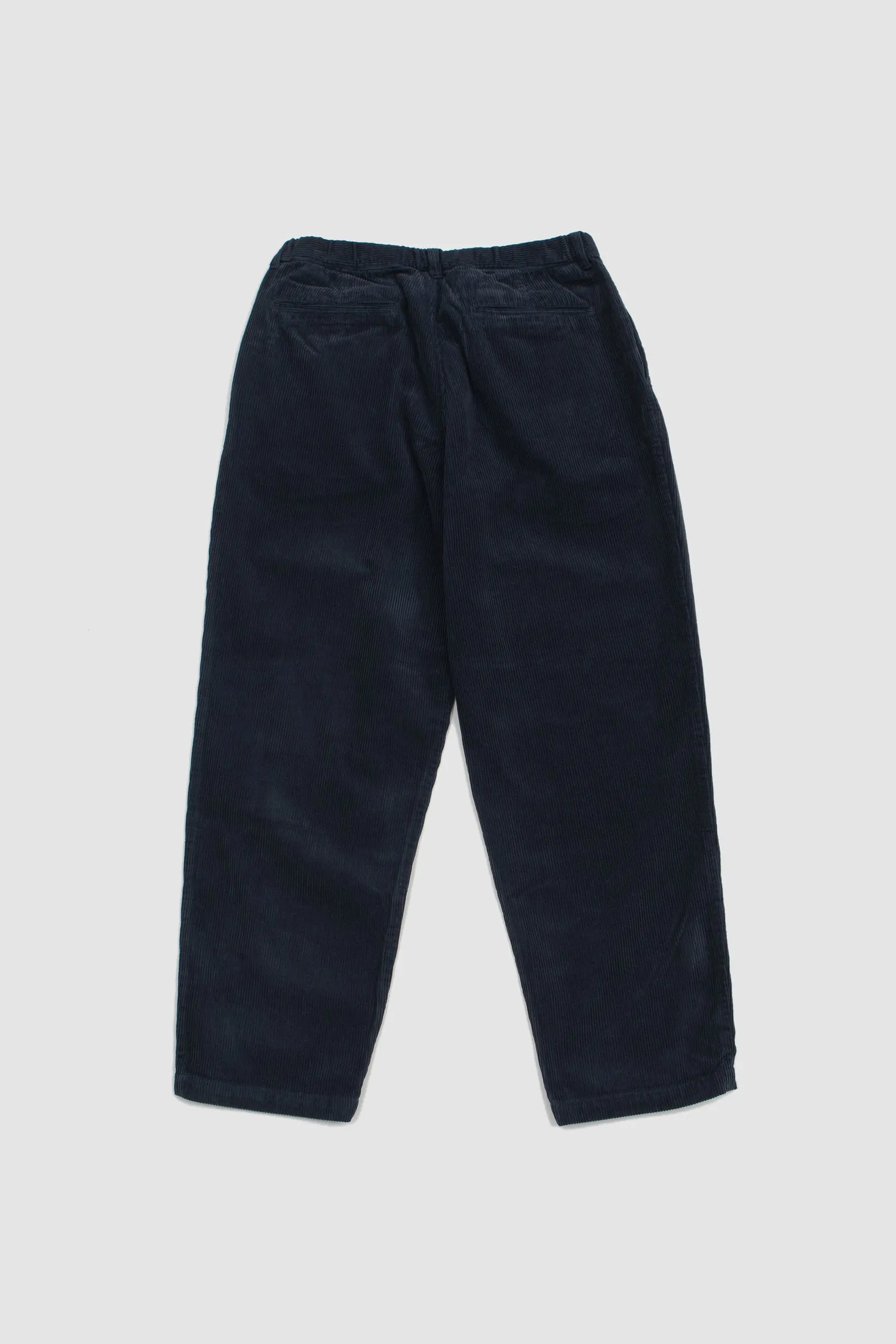 Still By Hand Garment-Dye Corduroy Pants Teal Blue