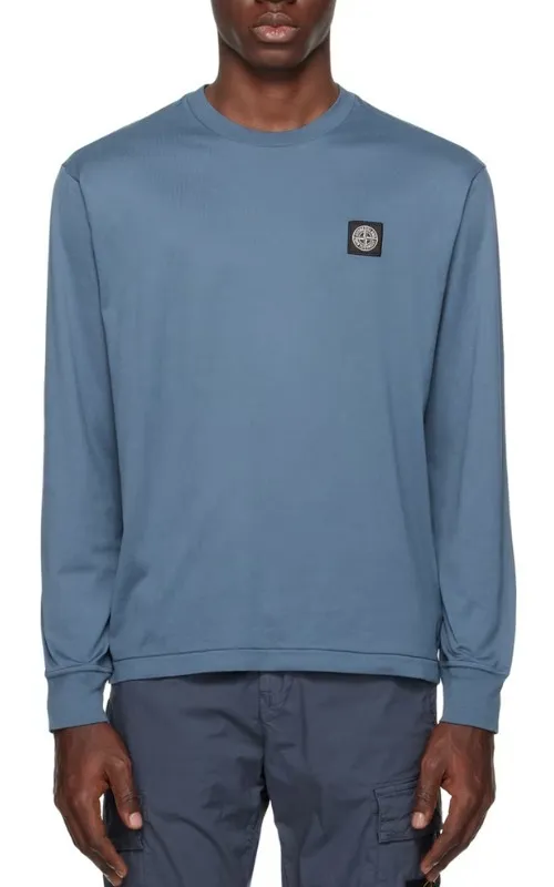 STONE ISLAND  |Crew Neck Unisex Street Style Long Sleeves Plain Cotton