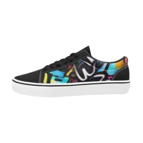 Streetart Chaos Men's Low Top Skateboarding Shoes