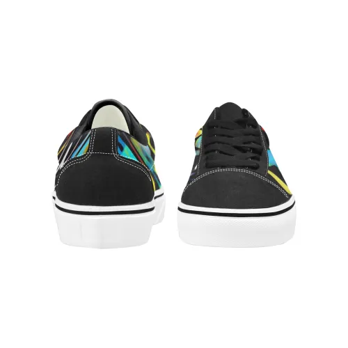 Streetart Chaos Men's Low Top Skateboarding Shoes