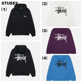 STUSSY  |Pullovers Unisex Street Style Long Sleeves Plain Cotton Logo