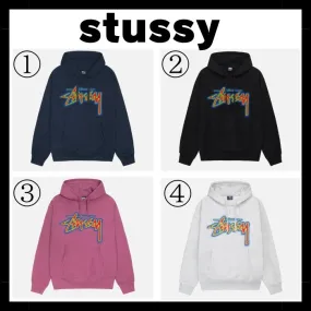 STUSSY  |Pullovers Unisex Street Style Long Sleeves Plain Logo