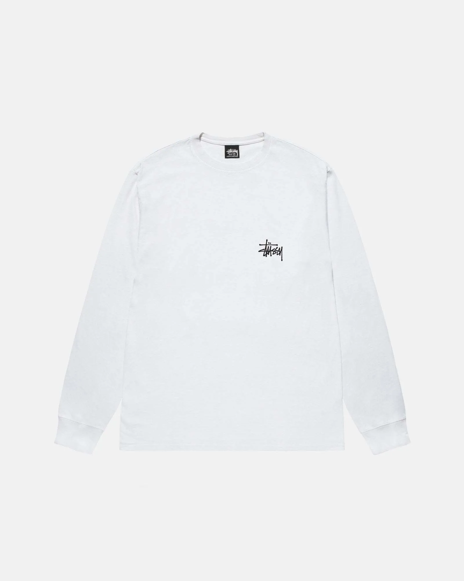 STUSSY  |Street Style Long Sleeves Plain Cotton Long Sleeve T-shirt