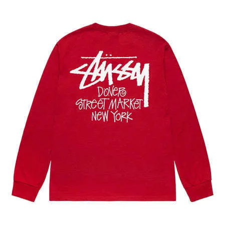 STUSSY  |Unisex Street Style Collaboration Long Sleeves