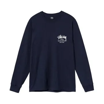 STUSSY  |Unisex Street Style Collaboration Long Sleeves