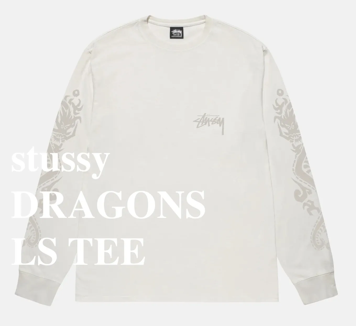 STUSSY  |Unisex Street Style Long Sleeves Long Sleeve T-shirt Logo