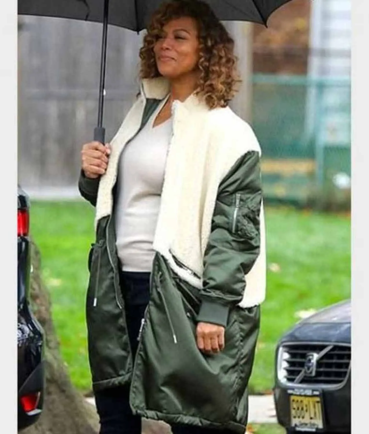 The Equalizer 2021 Robyn McCall Shearling Coat | Abbraci