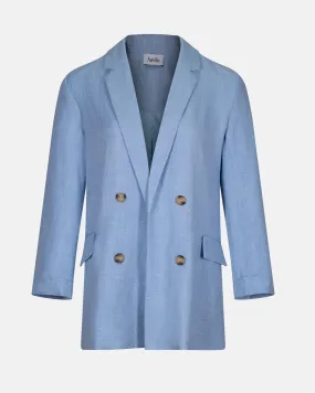 The Kate Blazer | Powder Blue