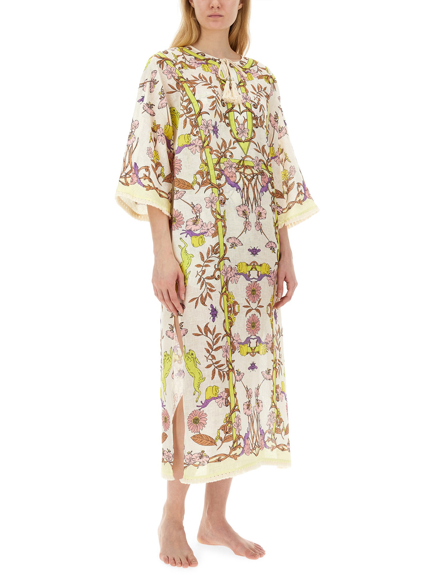 TORY BURCH    CAFTAN WITH PRINT