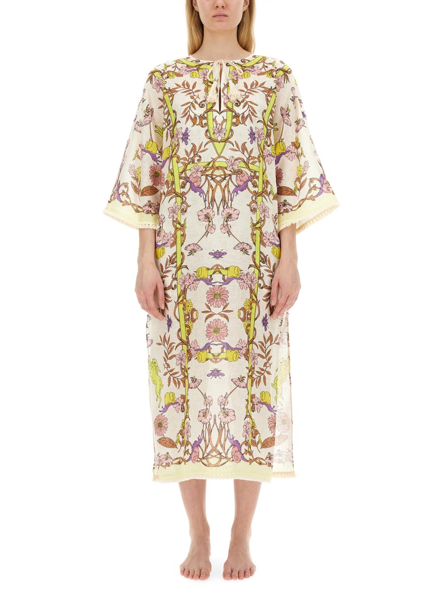 TORY BURCH    CAFTAN WITH PRINT