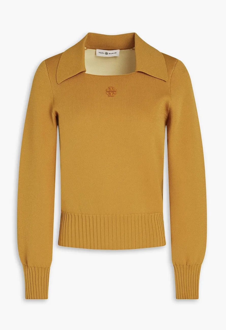 Tory Burch  |Casual Style Nylon Long Sleeves Office Style Elegant Style