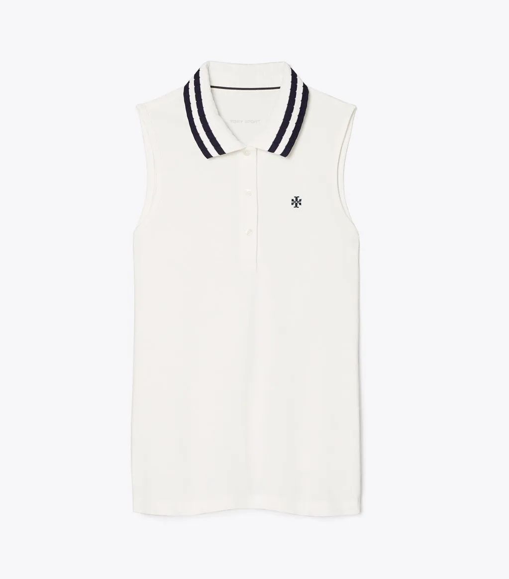 Tory Burch  |Casual Style Sleeveless Plain Logo Tanks & Camisoles