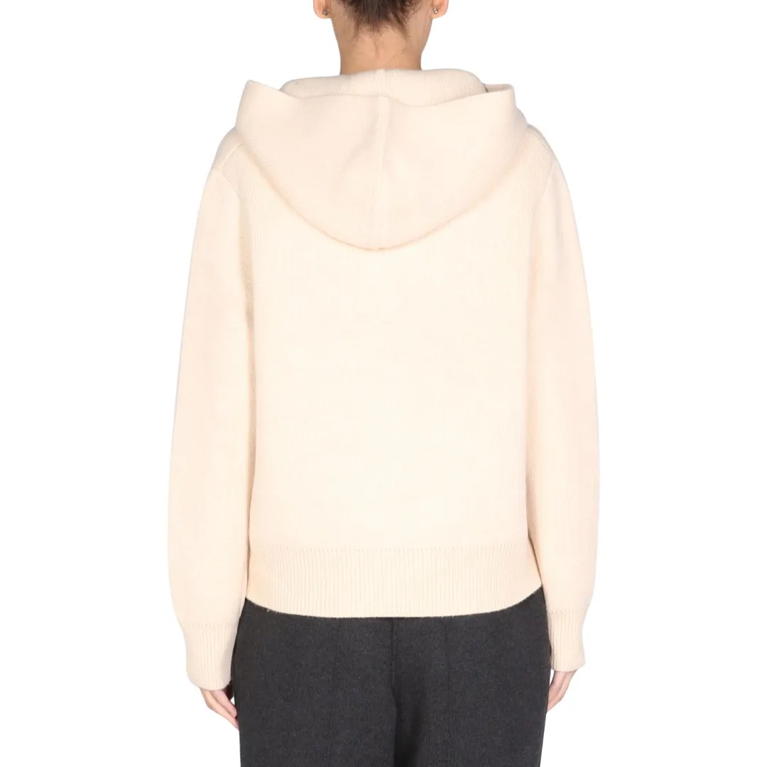 Tory Burch  |Casual Style Wool Long Sleeves Plain Elegant Style