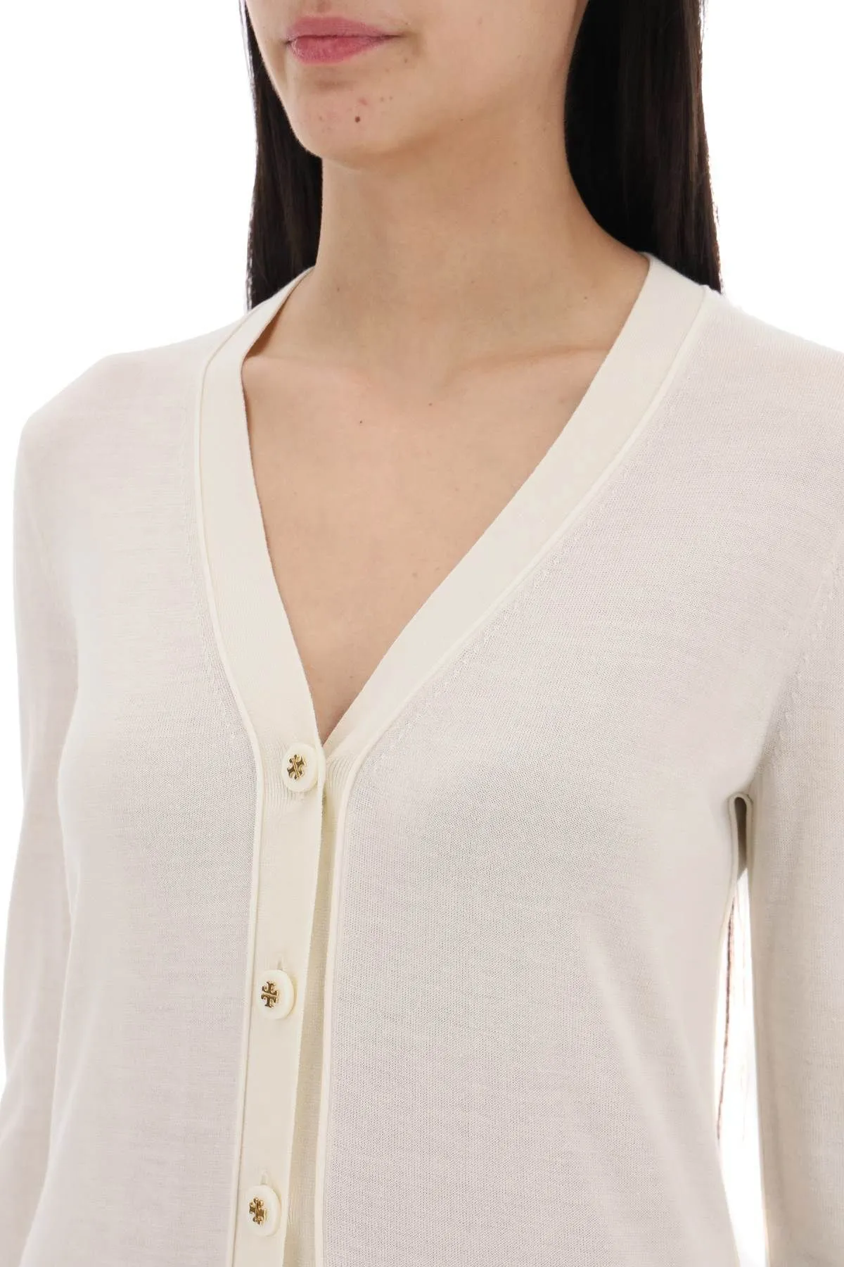 Tory Burch  |Casual Style Wool Long Sleeves Plain Party Style