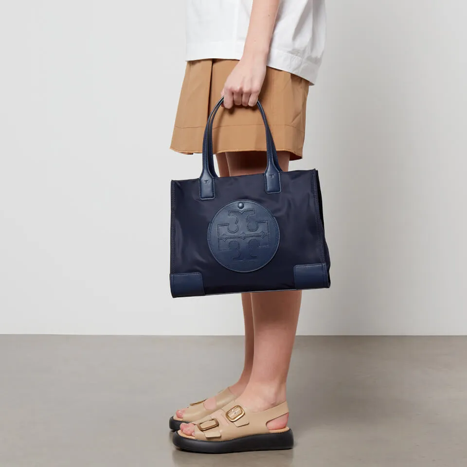 Tory Burch Ella Nylon & Faux Leather Small Tote Bag | Coggles