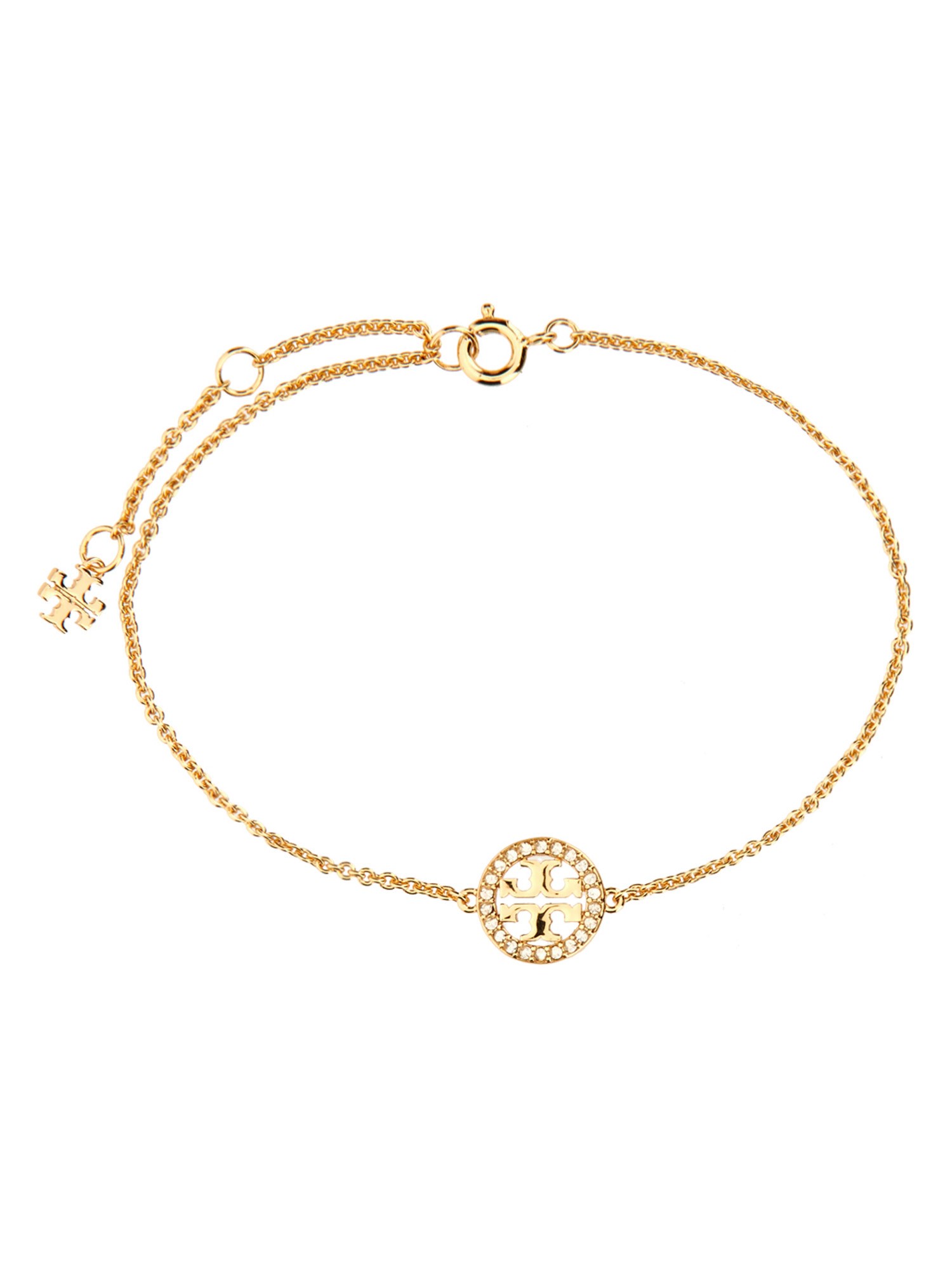 TORY BURCH    MILLER PAVÉ CHAIN BRACELET