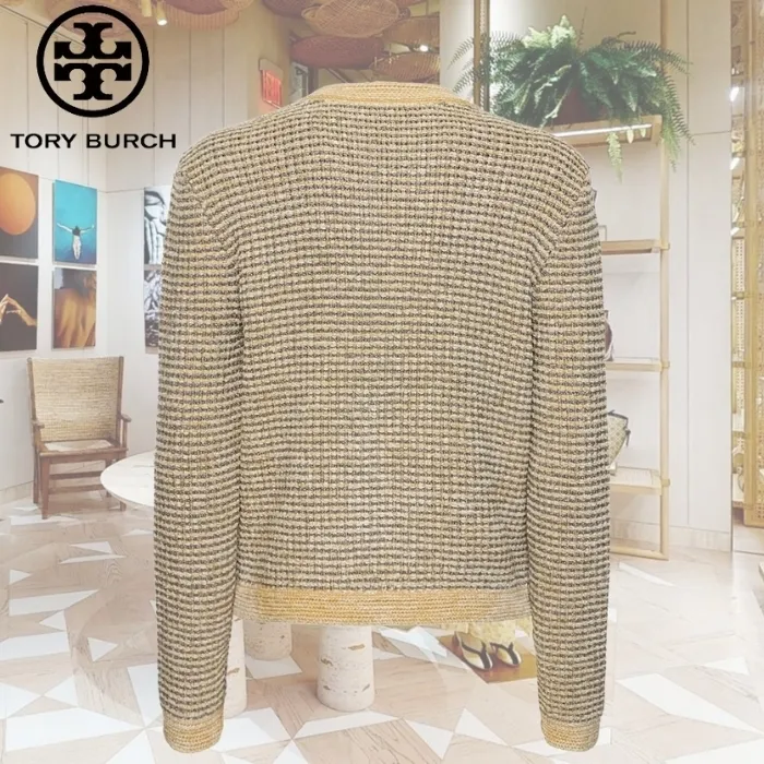 Tory Burch  |Plain Logo Cardigans