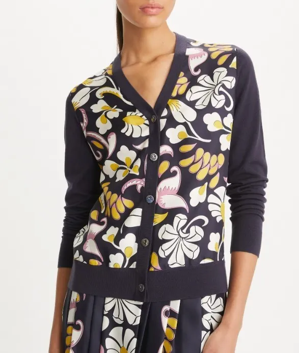 Tory Burch  |Silk Cardigans