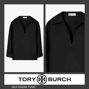 Tory Burch  |Unisex Silk Cotton Tunics