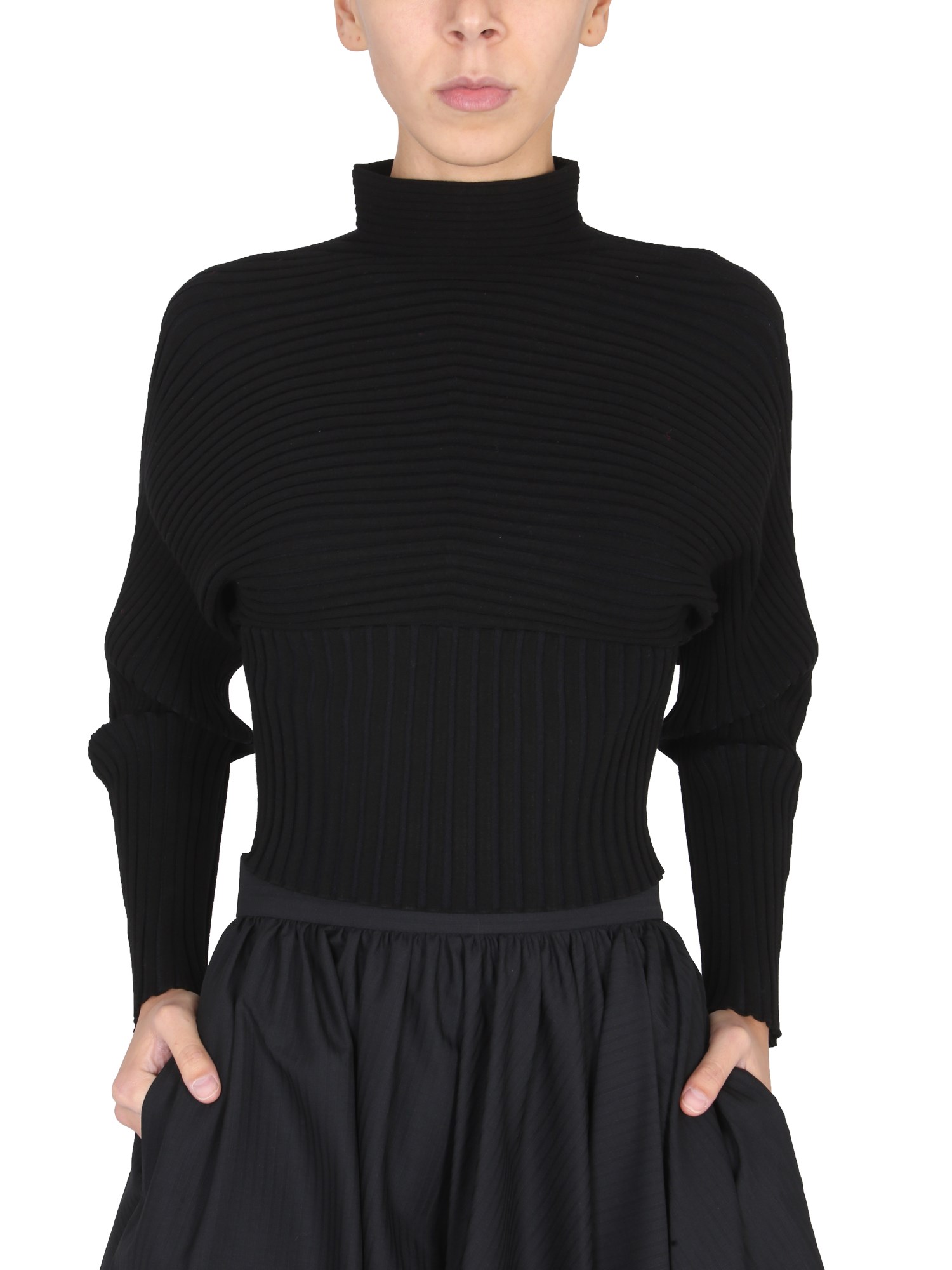 TORY BURCH    VISCOSE RIBBED TOP