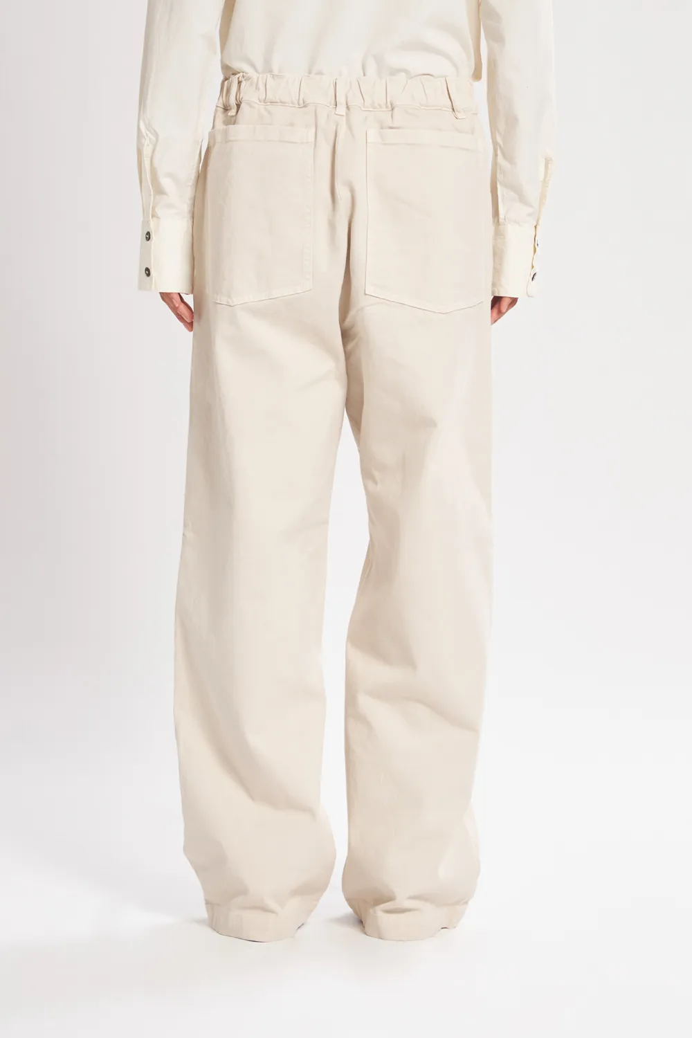 Trousers Ida Mante Avorio