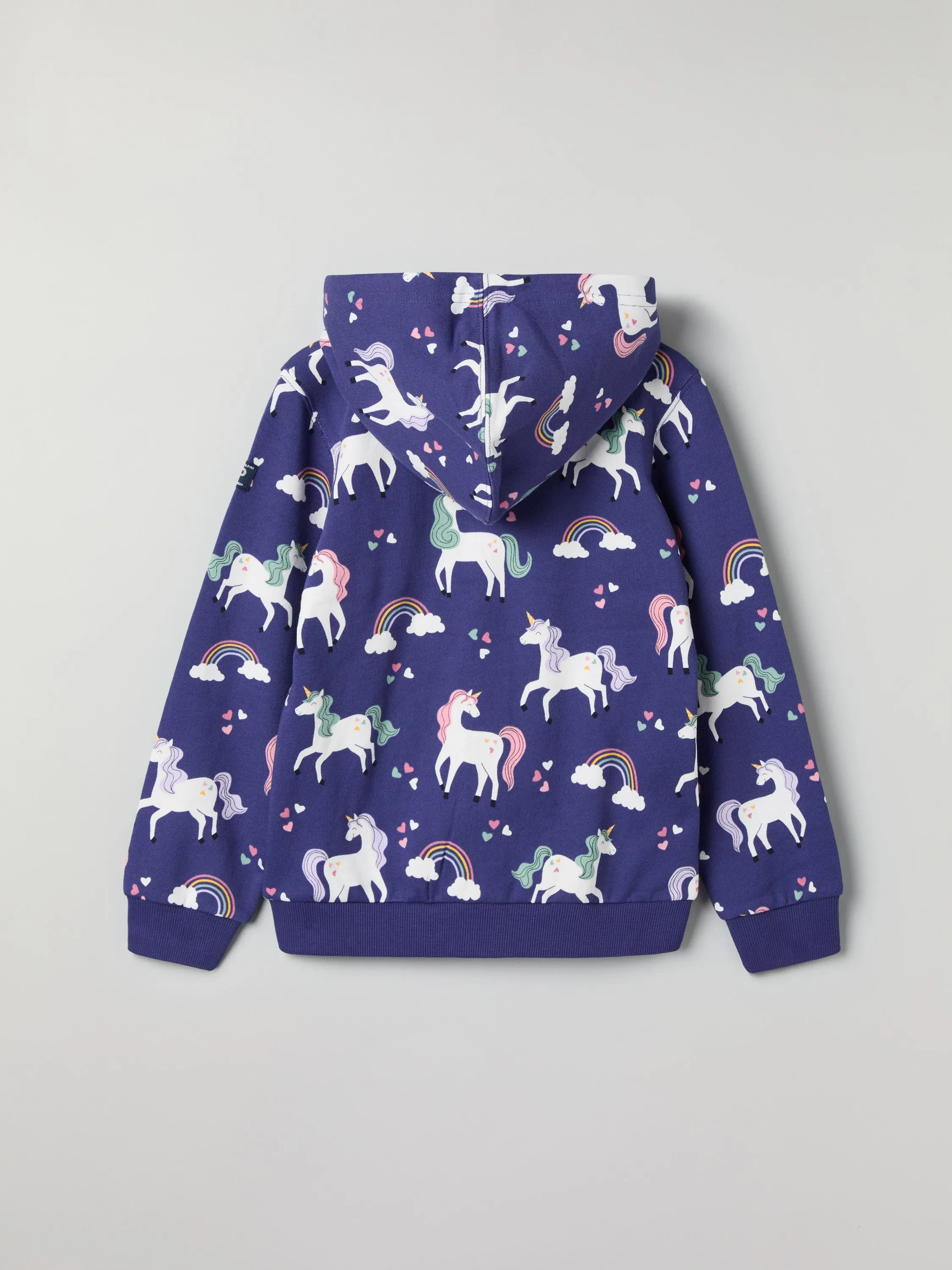 Unicorn Print Kids Hoodie